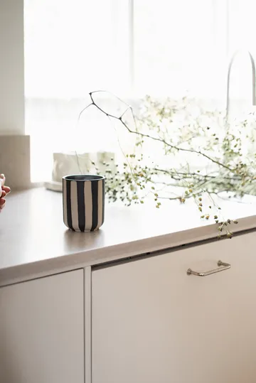 Świeca zapachowa Burn, 60h - Stripe black - DBKD