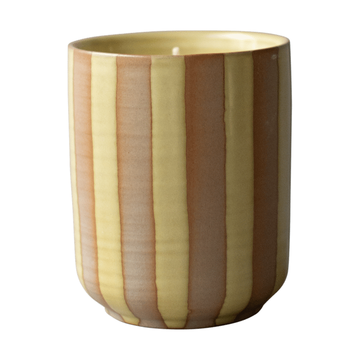 Świeca zapachowa Burn, 60h - Stripe yellow - DBKD