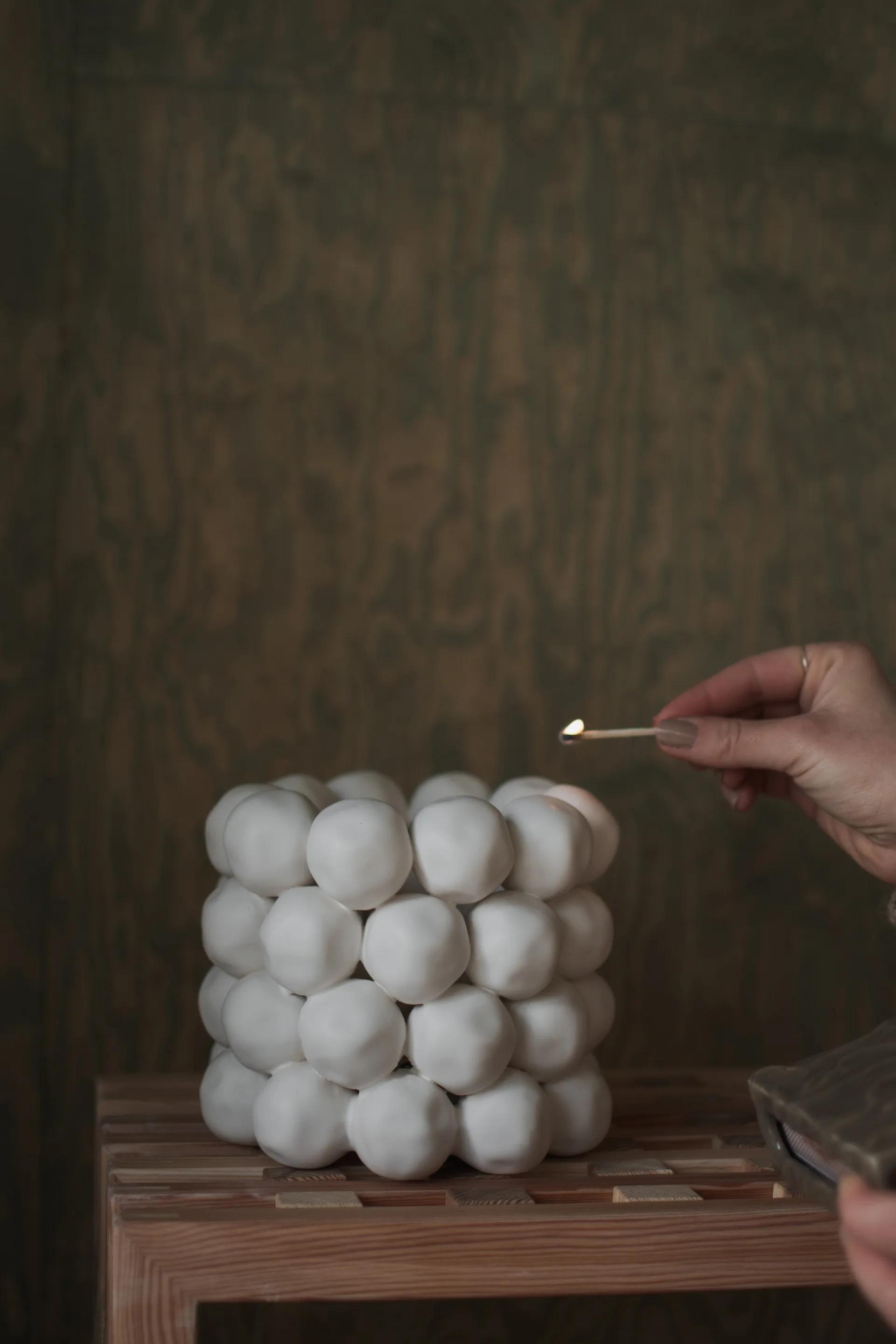 Świecznik Bright Ø17 cm, White DBKD