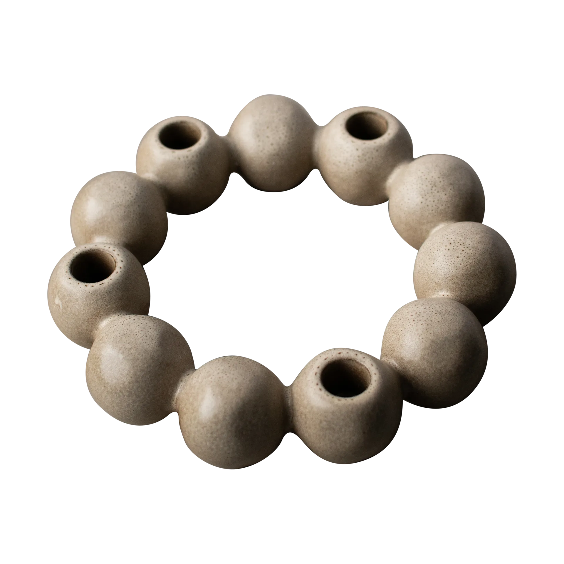 Świecznik Bright Ø27 cm, Beige DBKD