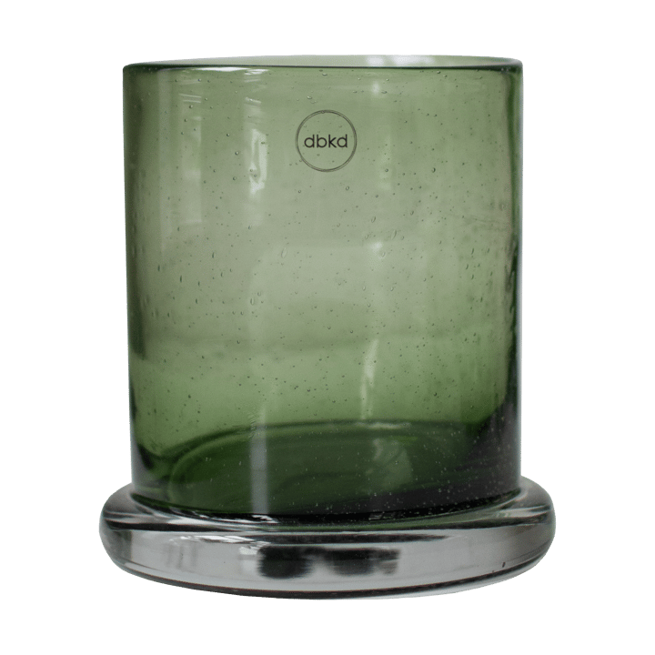 Świecznik Bubble Ø14 cm - Zielony - DBKD