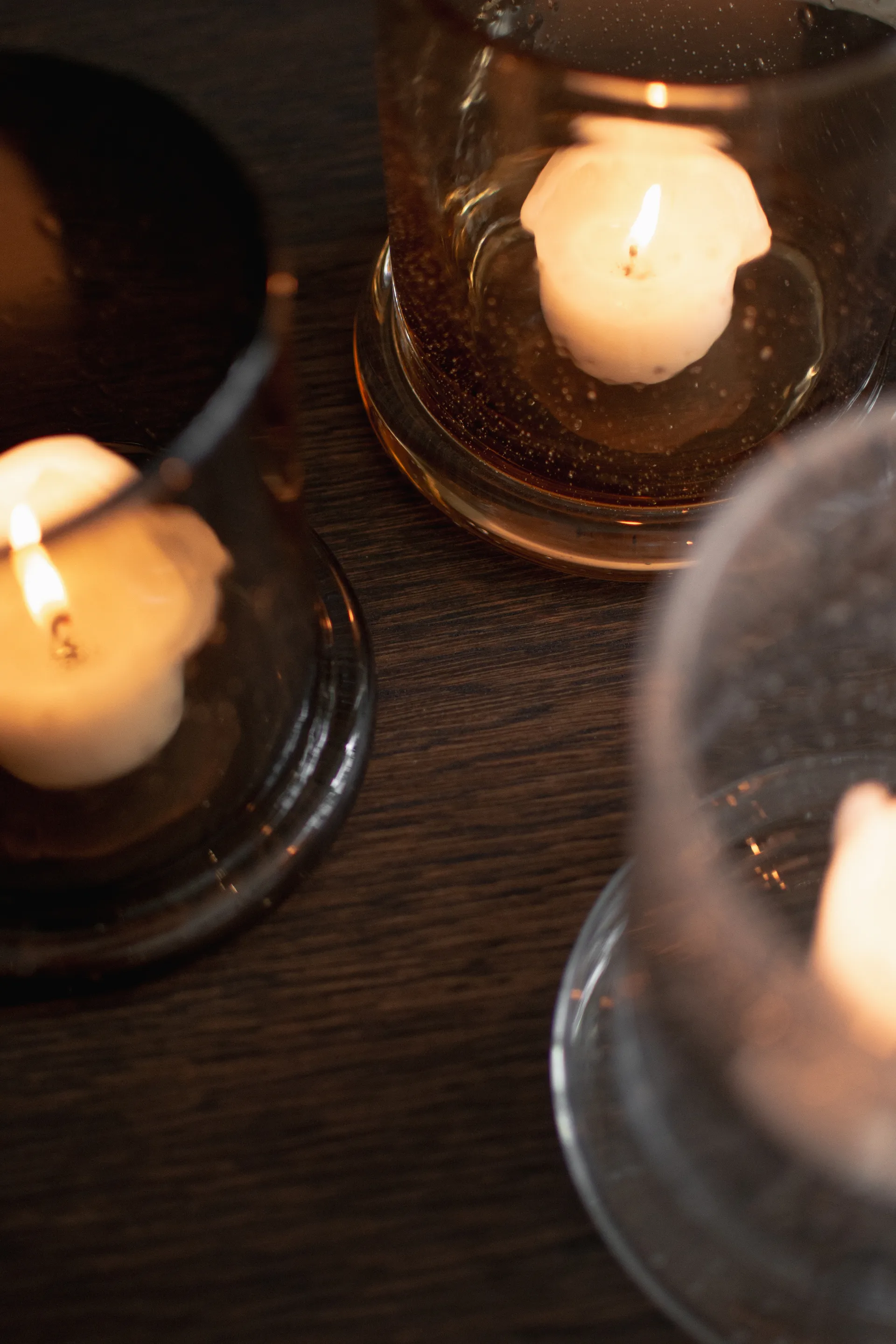 Świecznik Bubble Ø20 cm, Rust DBKD