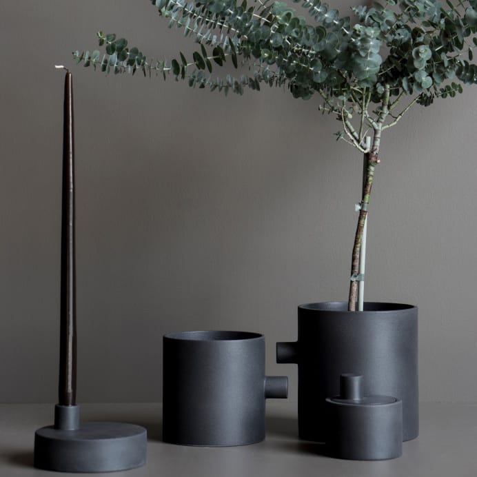 Świecznik Knob cast iron, cast iron DBKD