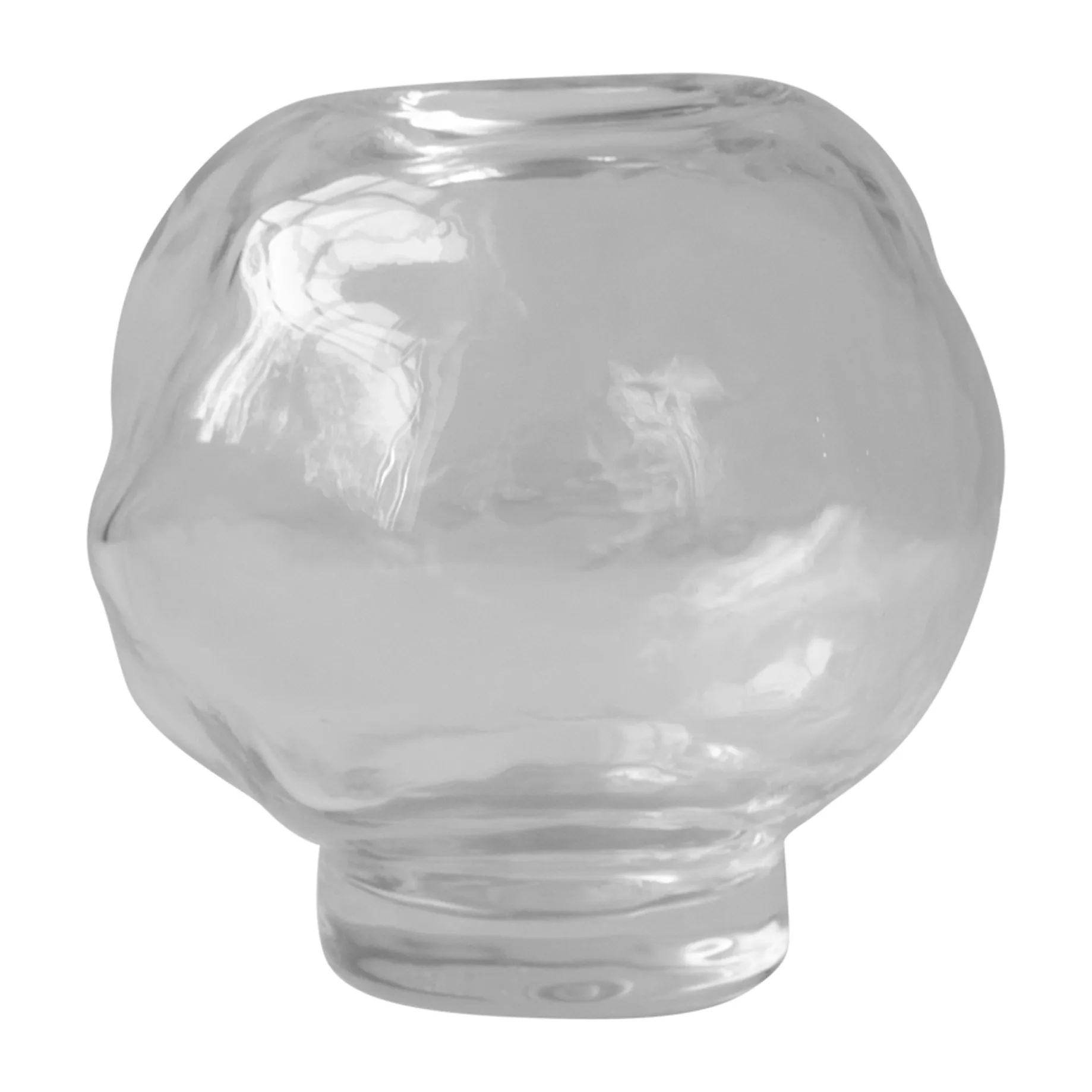Świecznik na nóżce Bunch mini Ø12 cm, Clear DBKD