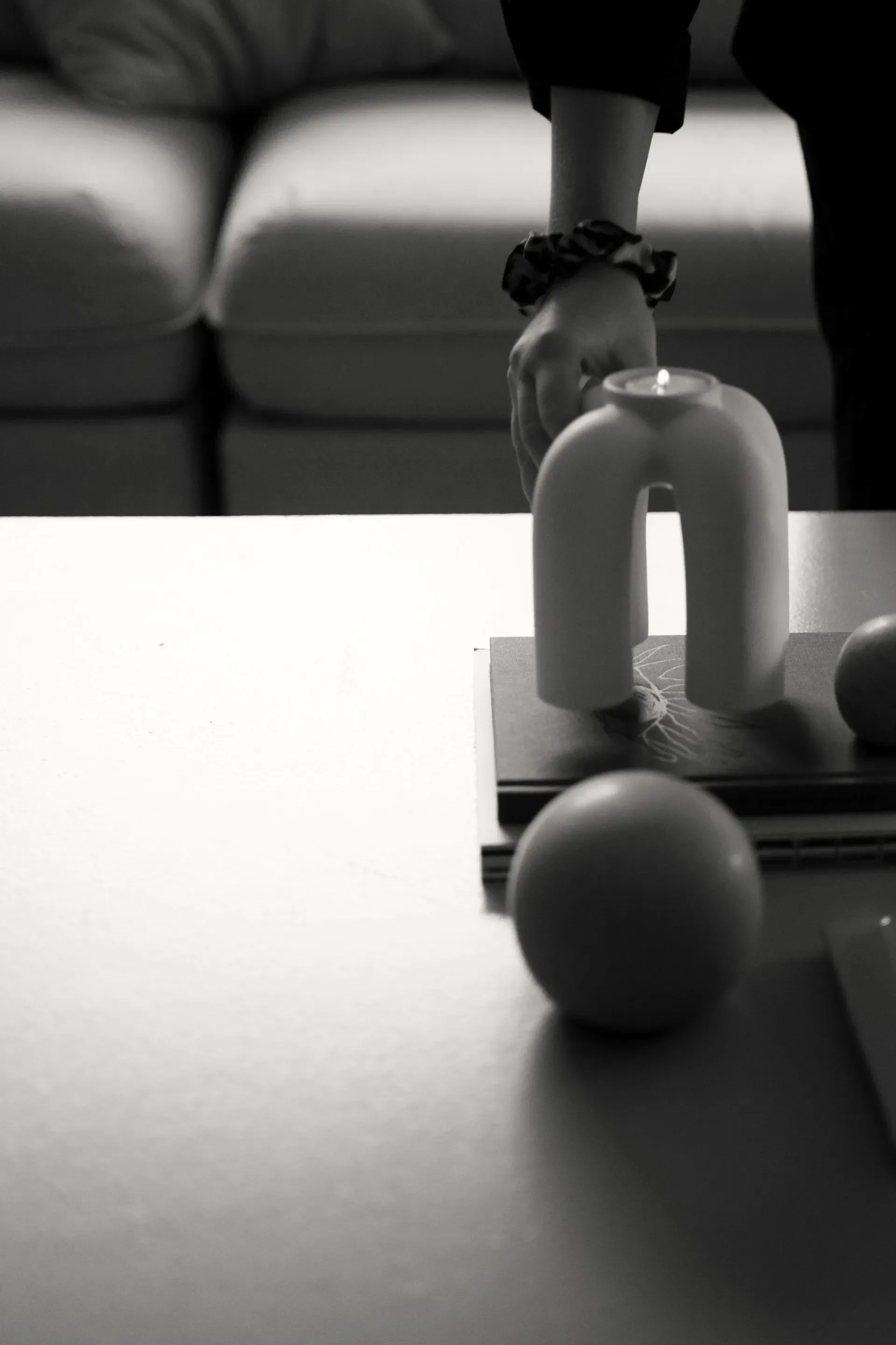 świecznik na tealight Rope 14x14 cm, White DBKD