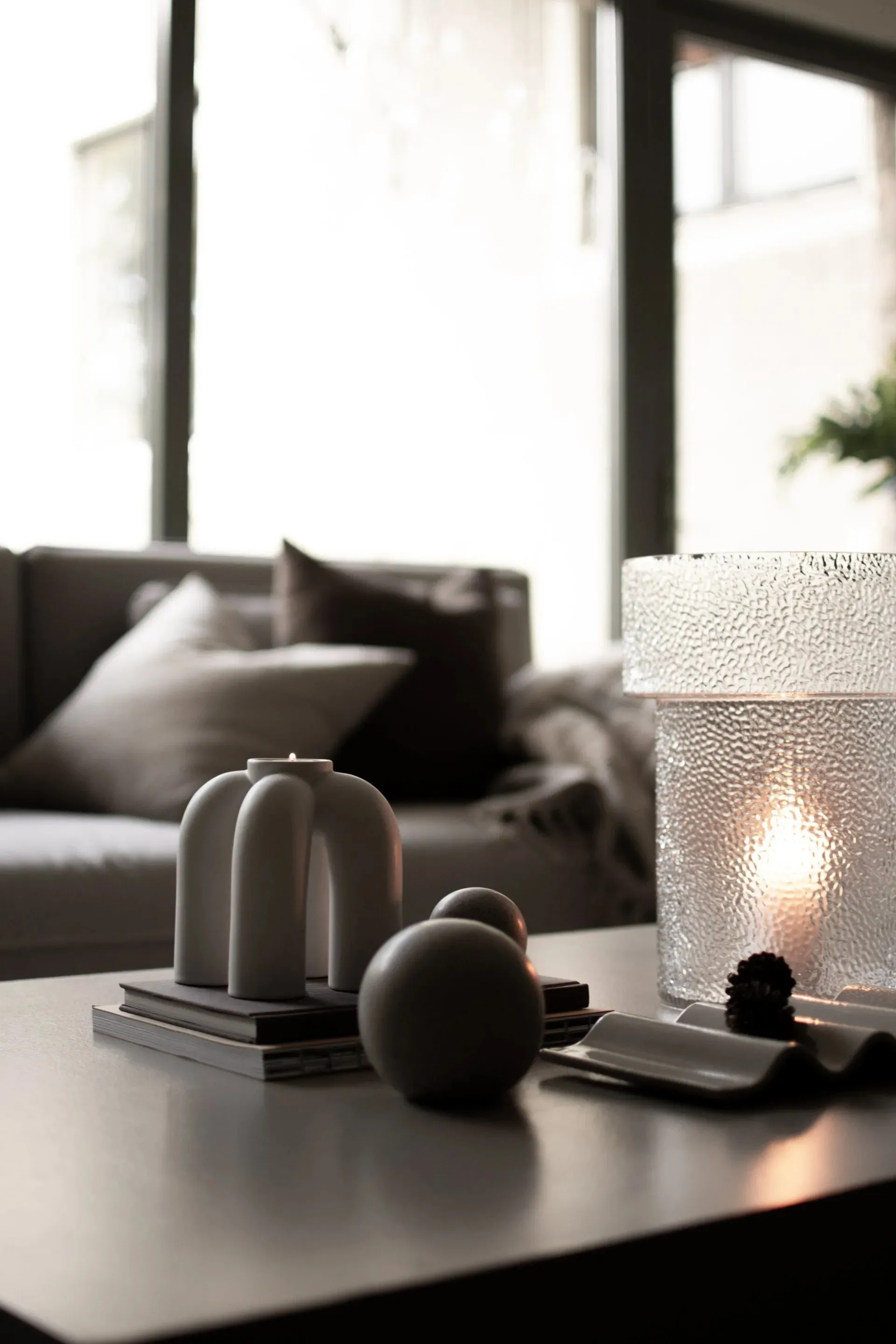 świecznik na tealight Rope 14x14 cm, White DBKD