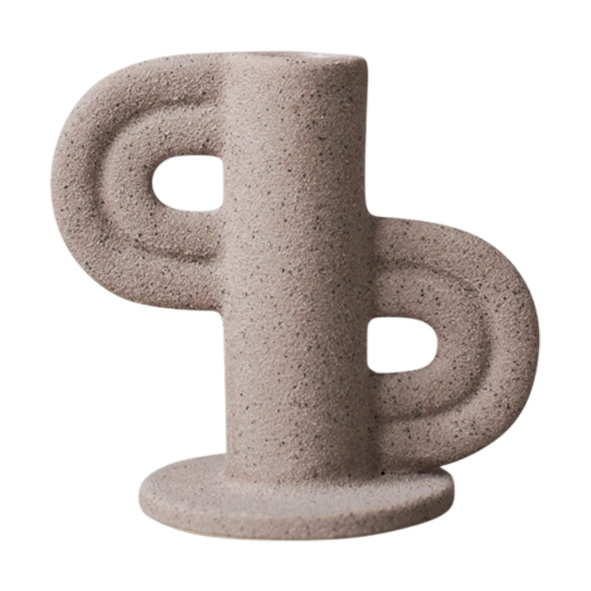 Świecznik Swirl Slide , Nude DBKD