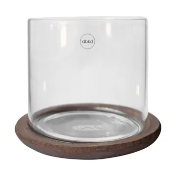 Świecznik Terra  - Brown, 15 cm - DBKD