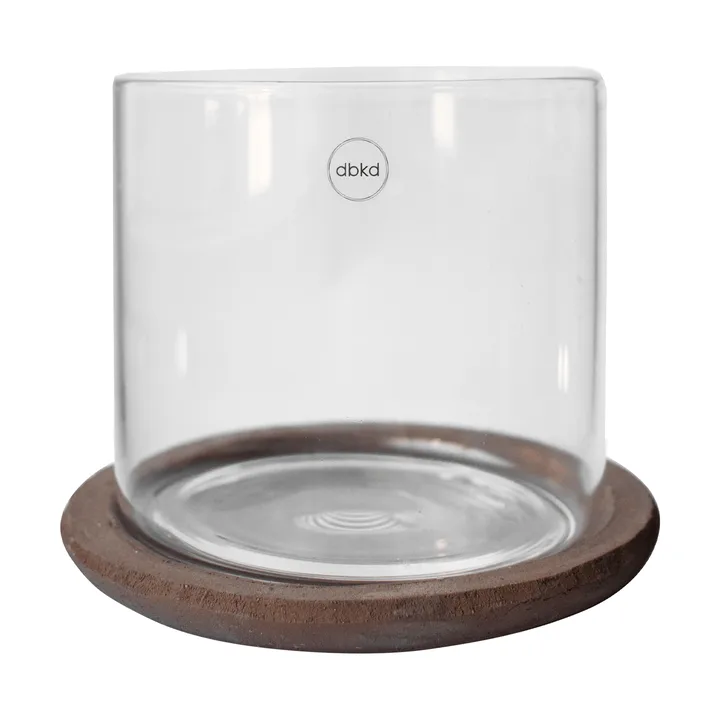 Świecznik Terra  - Brown, 15 cm - DBKD