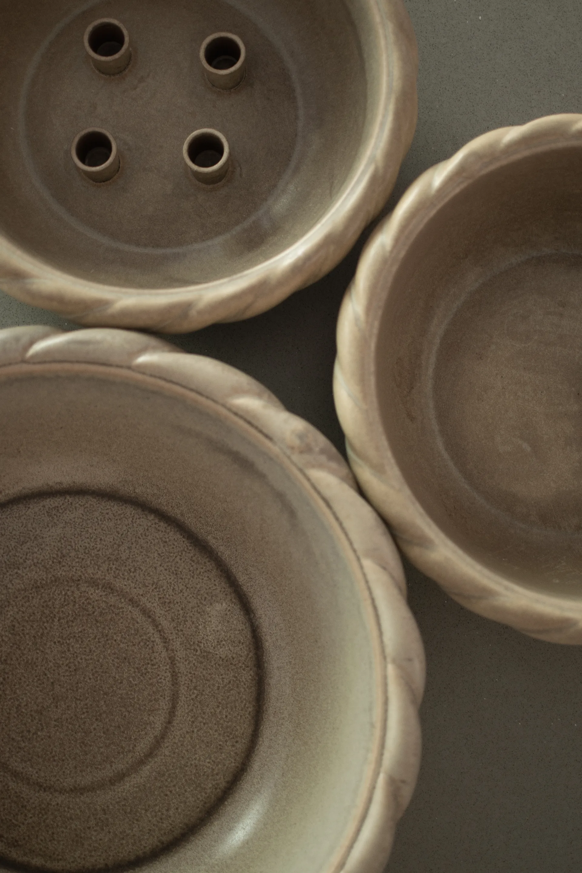 Świecznik Twine Ø30 cm, Beżowy DBKD