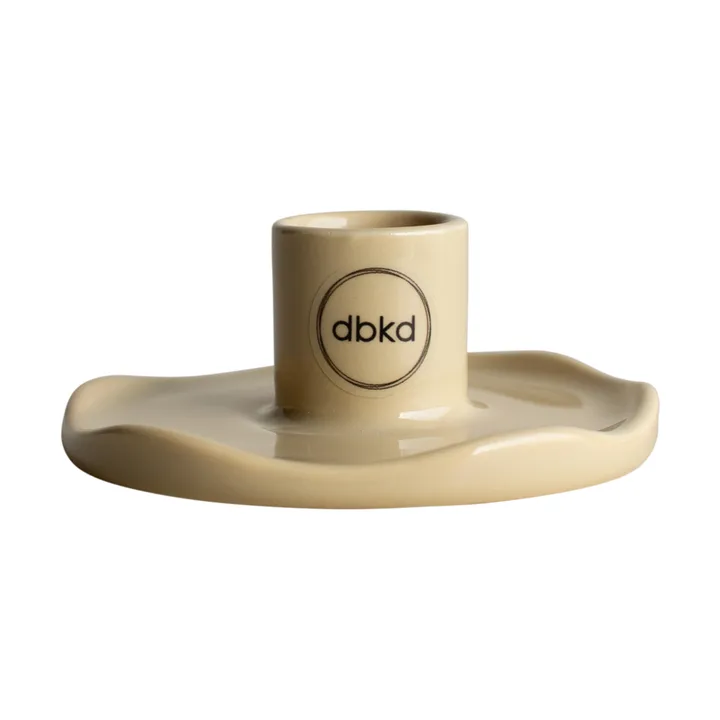 Świecznik Wave - Shiny yellow - DBKD