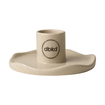 Świecznik Wave - Waniliowy - DBKD