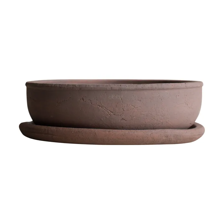 Terra bowl doniczka - Brown, Ø30x10,5 cm - DBKD