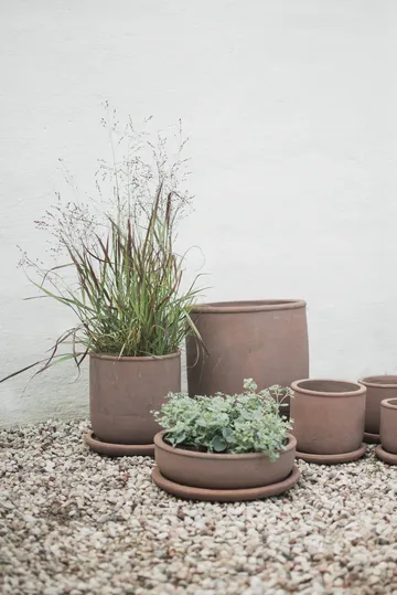 Terra bowl doniczka - Brown, Ø30x10,5 cm - DBKD