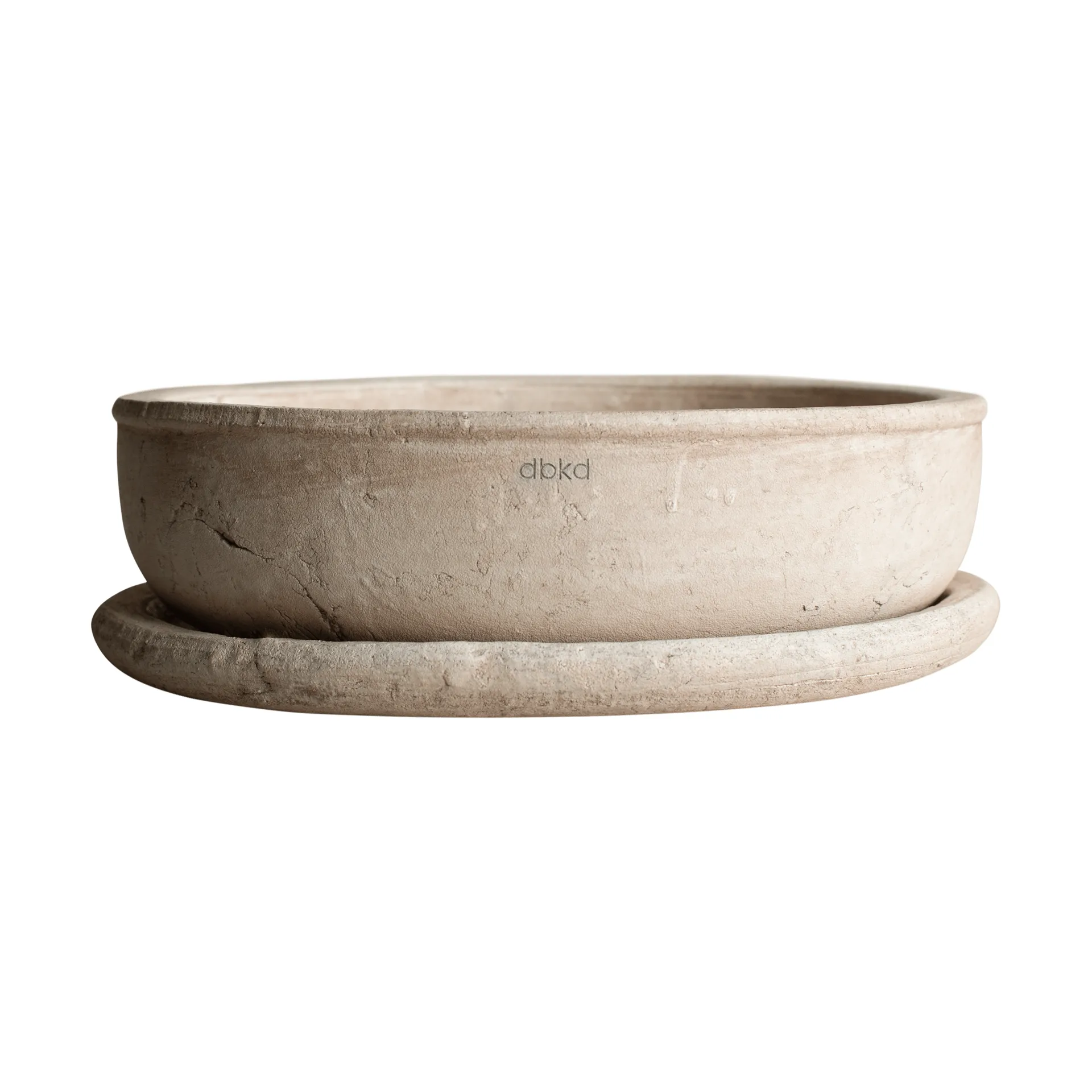 Terra bowl doniczka, Sand, Ø30x10,5 cm DBKD