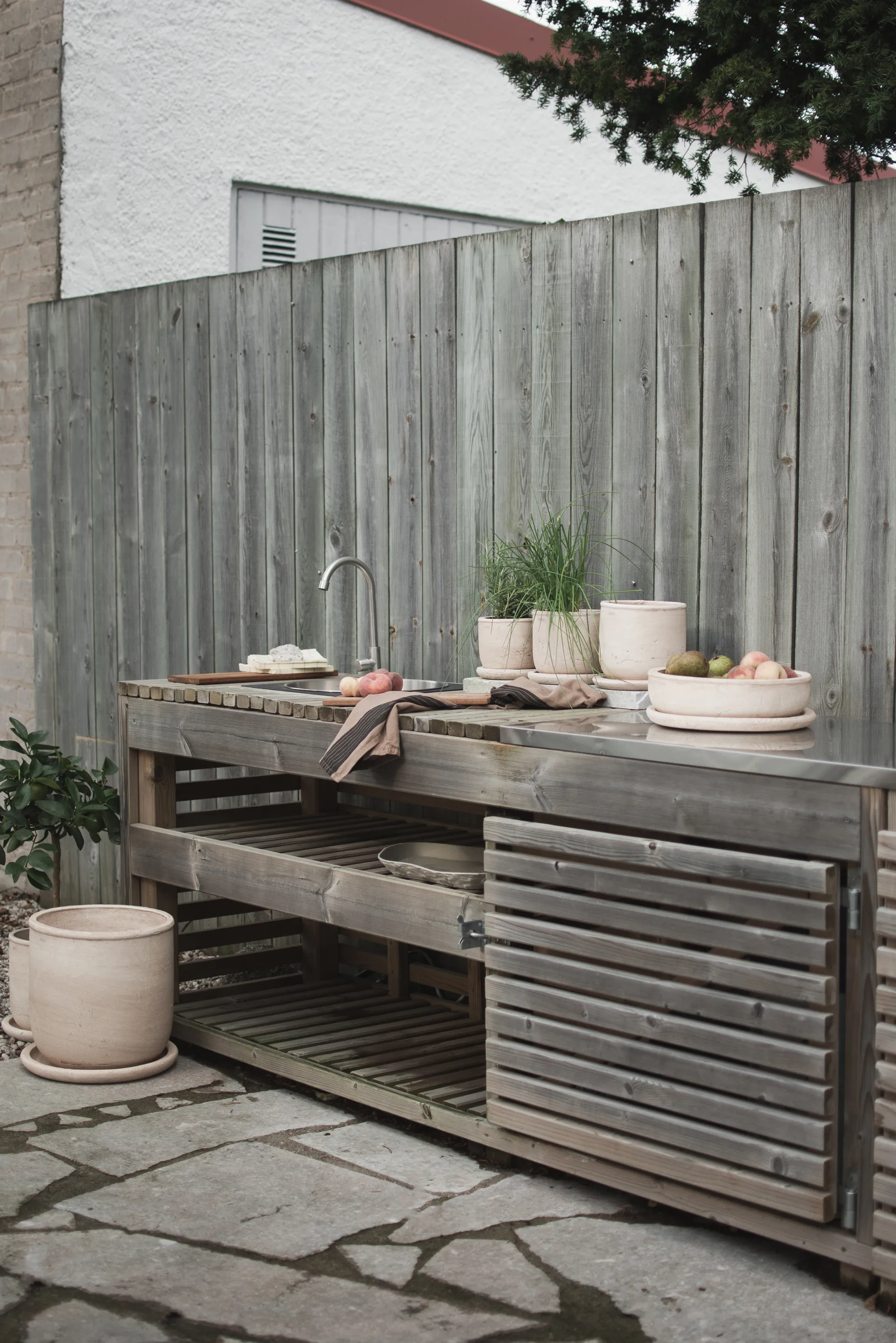 Terra bowl doniczka, Sand, Ø30x10,5 cm DBKD