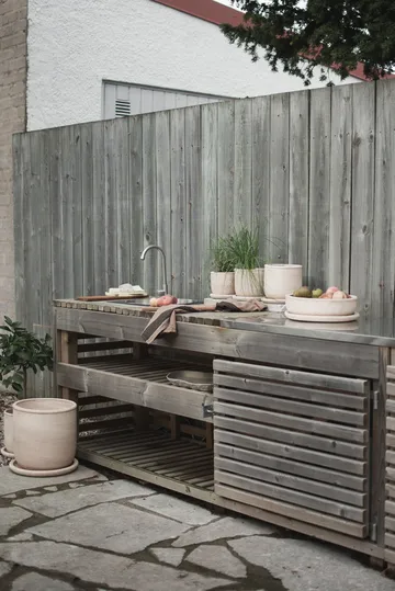 Terra bowl doniczka - Sand, Ø30x10,5 cm - DBKD