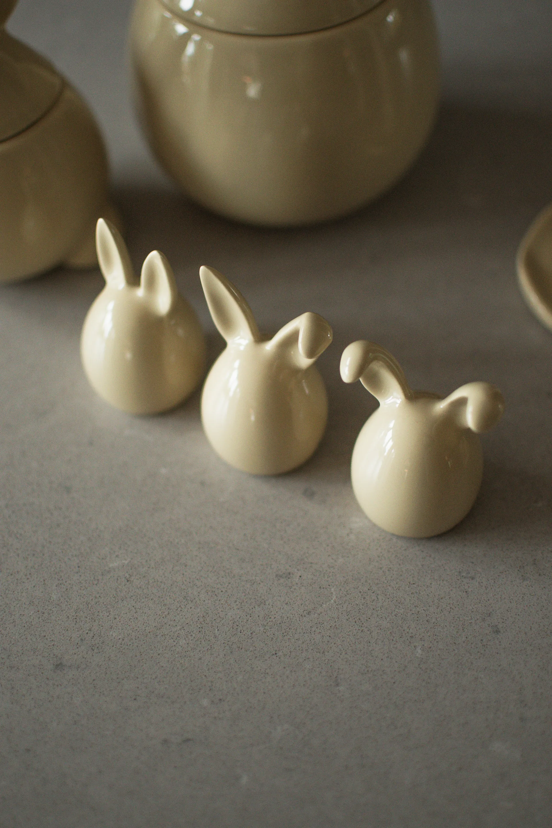 Triplets Zając Wielkanocny 3 szt., Shiny yellow DBKD