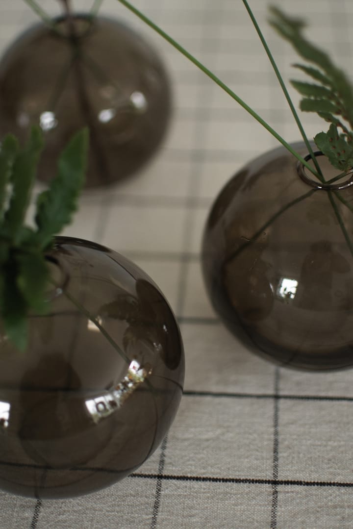 Wazon Ball Ø10 cm, Brązowy DBKD