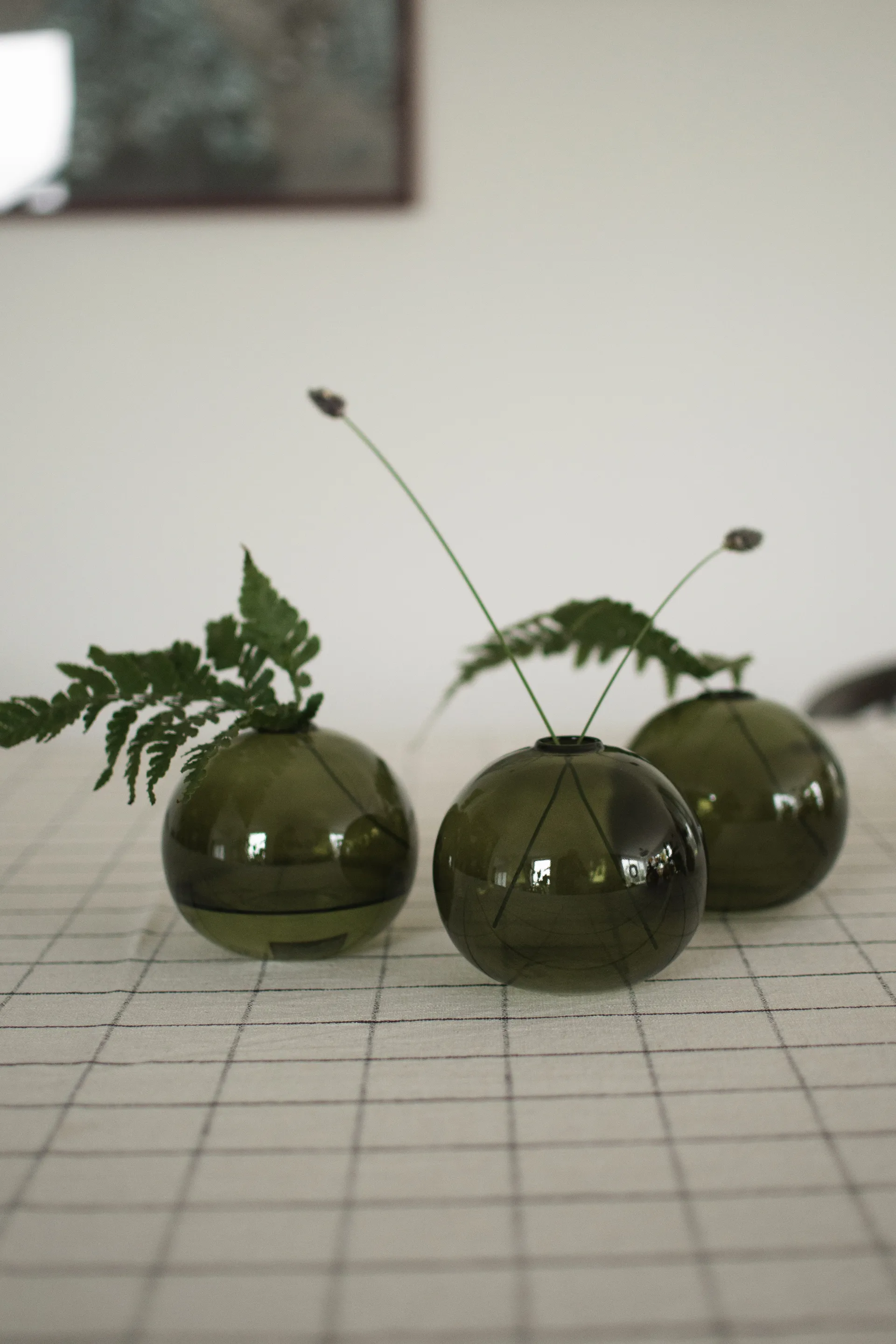 Wazon Ball Ø10 cm, Zielony DBKD