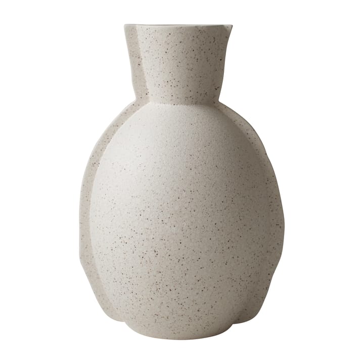 Wazon Edge wys. 30 cm, Creme dot DBKD