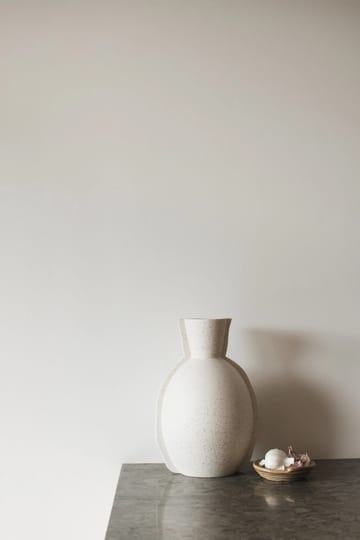 Wazon Edge wys. 30 cm - Creme dot - DBKD