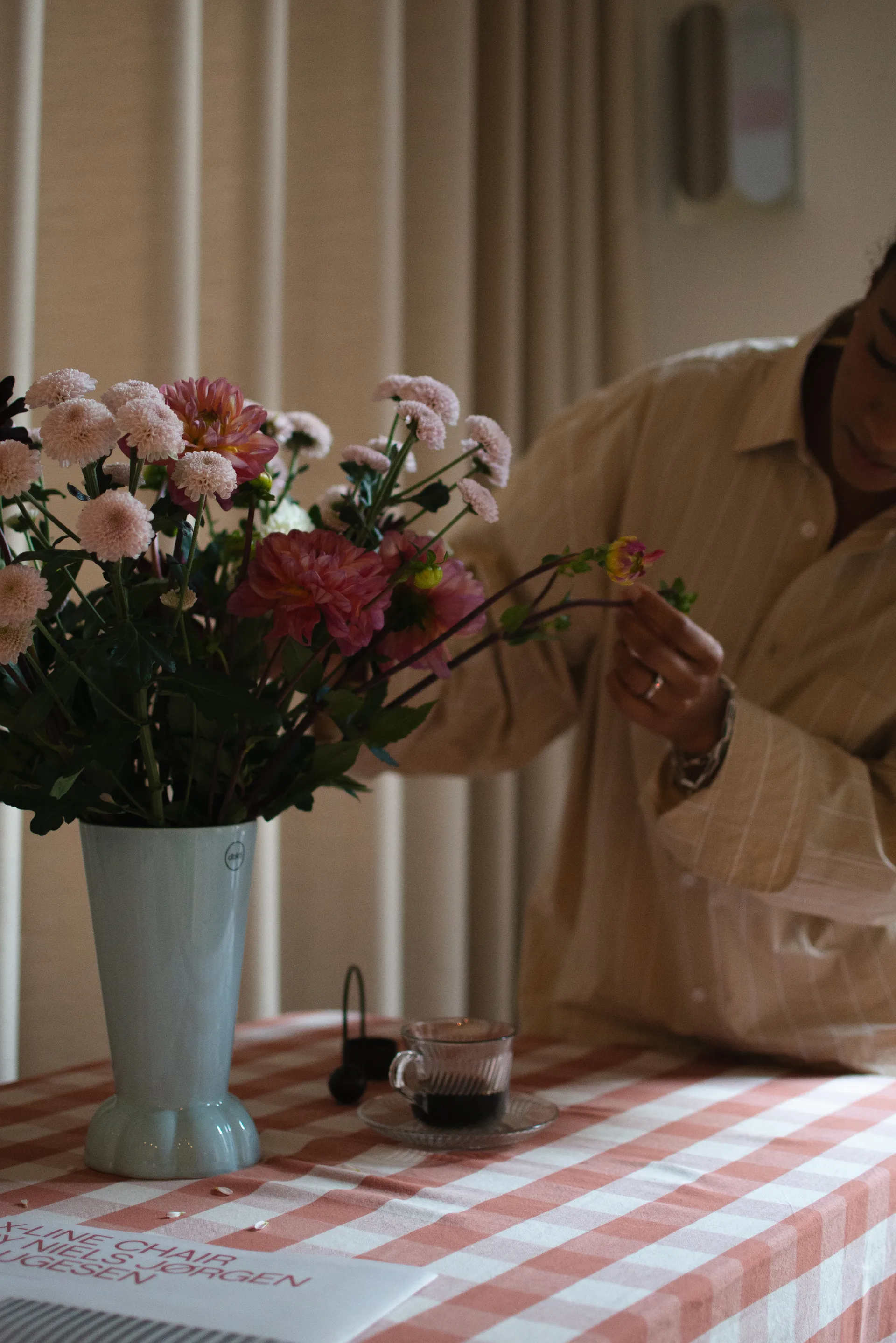 Wazon Flora 22 cm, Light blue DBKD