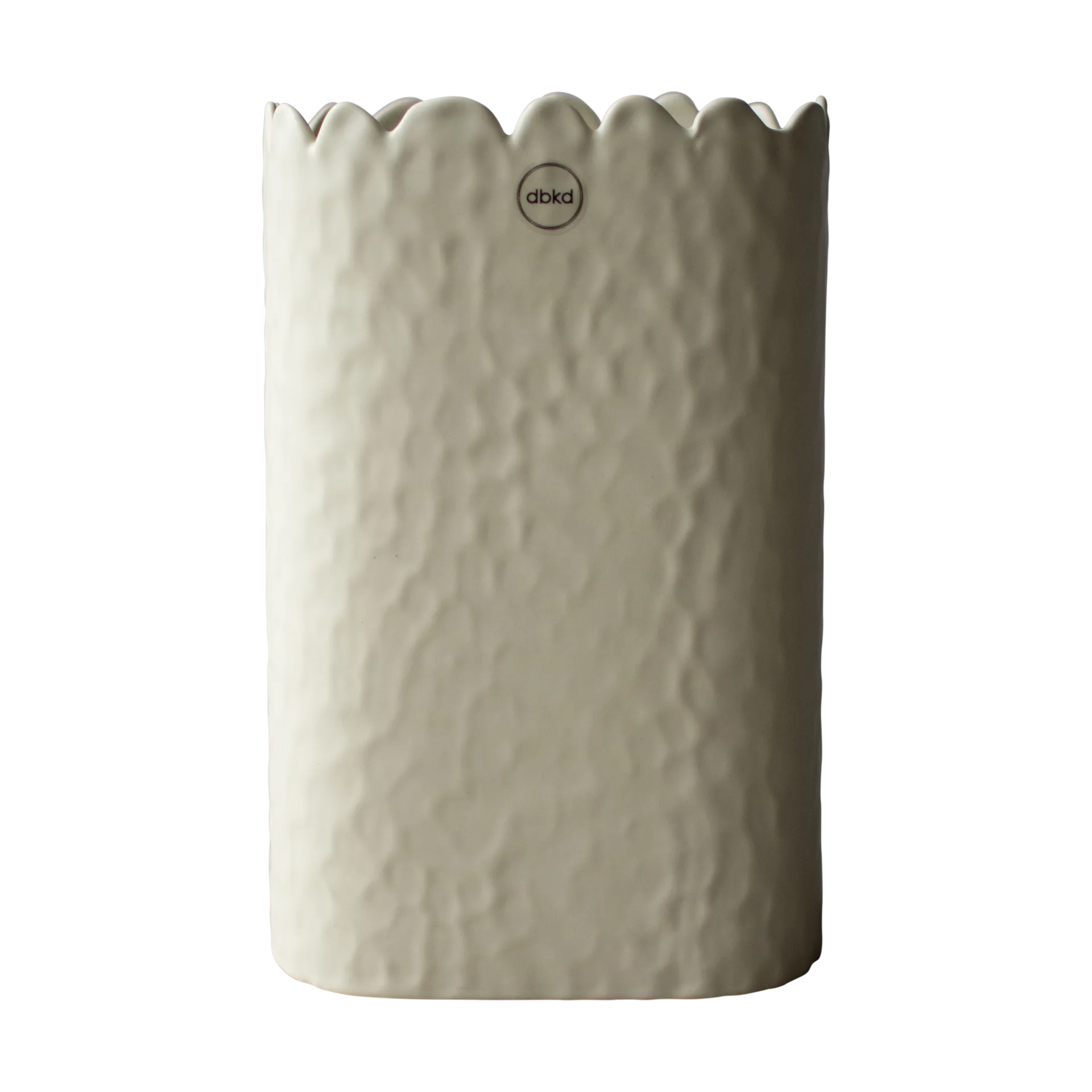 Wazon Flowey 20 cm, Creme DBKD