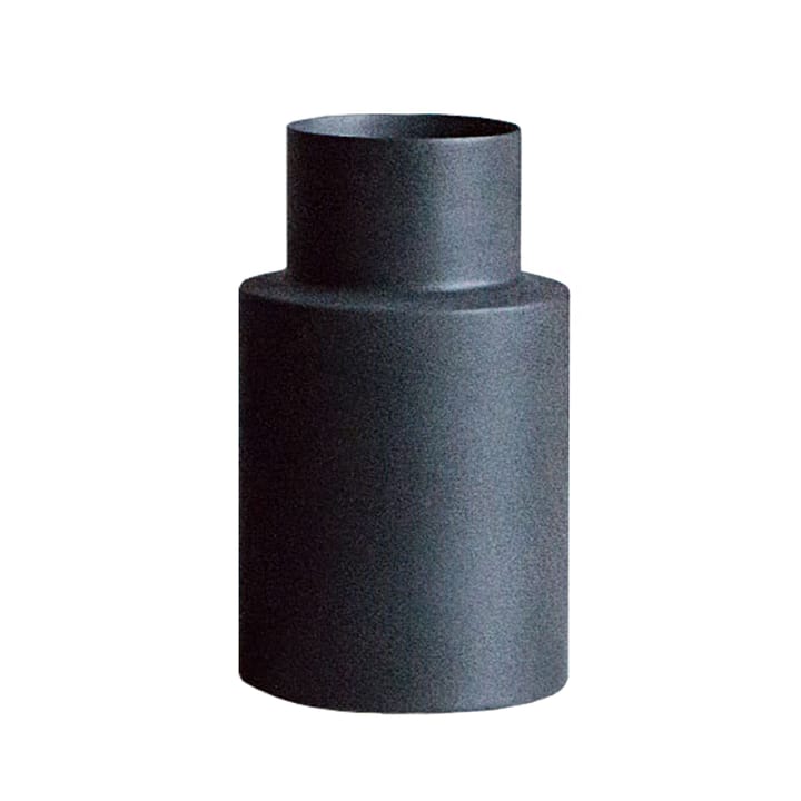 Wazon podłużny cast iron (czarny) - mały, 24 cm - DBKD
