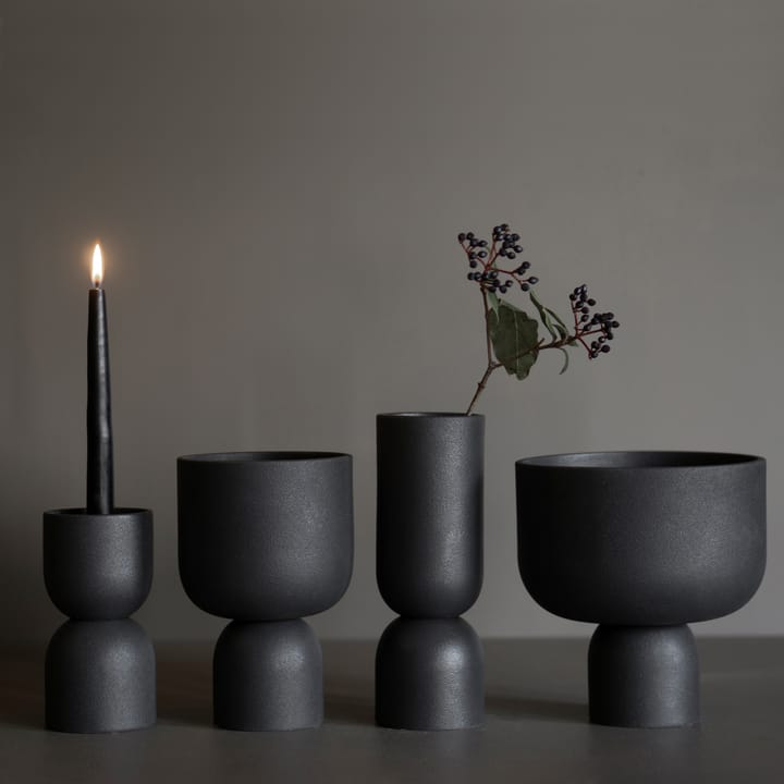 Wazon Post 23 cm, Cast Iron - barwiony DBKD