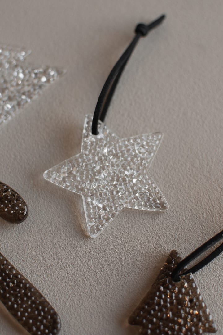 Zawieszka dekoracyjna Airy Hanging Star, Clear DBKD