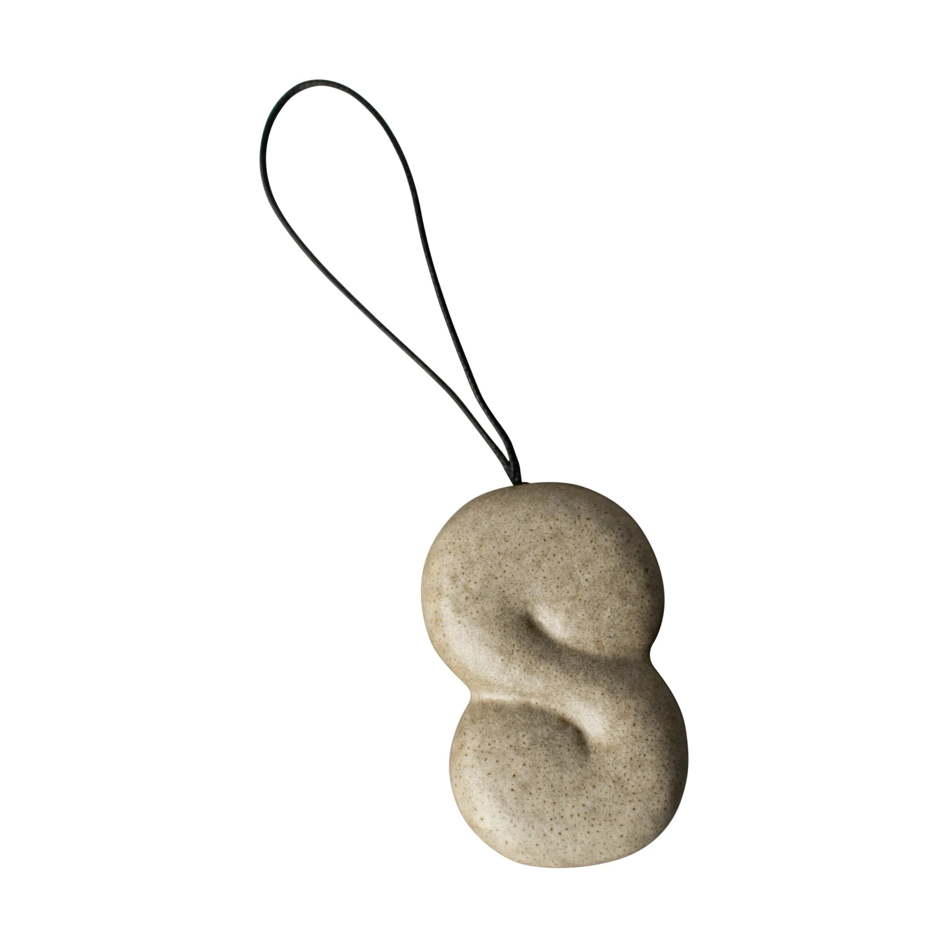 Zawieszka dekoracyjna Hanging Bun, Beige DBKD