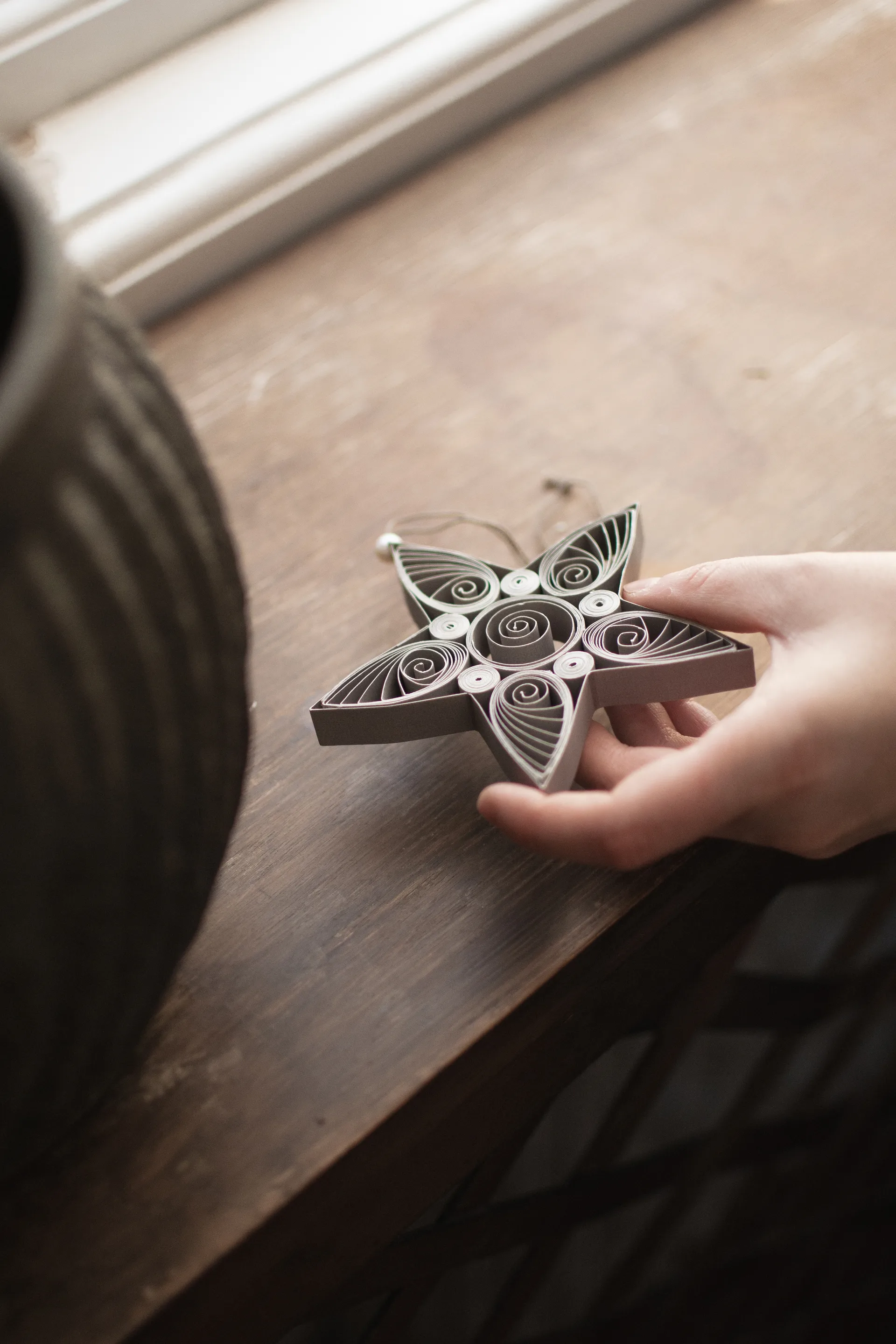 Zawieszka świąteczna Paper Star 13 cm, Mole DBKD