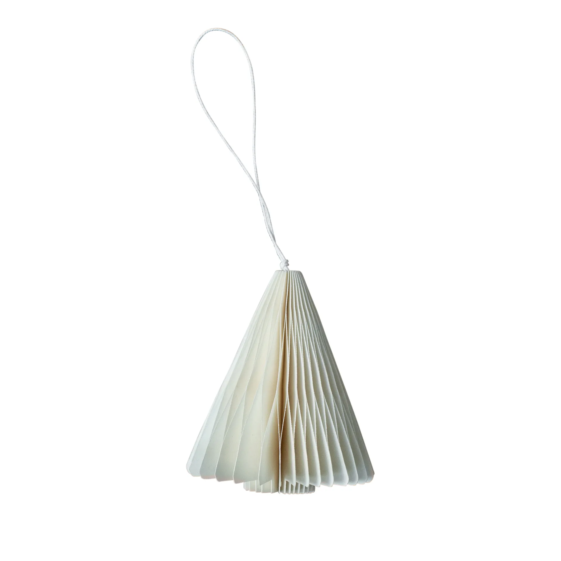 Zawieszka świąteczna Paper Tree 7 cm, White DBKD