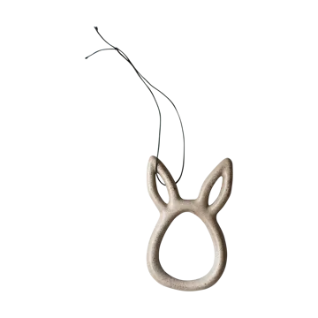 Zawieszka wielkanocna Sprinkle Rabbit 8 cm - Beige - DBKD