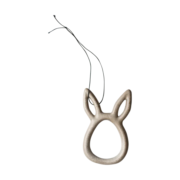 Zawieszka wielkanocna Sprinkle Rabbit 8 cm - Beige - DBKD