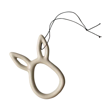 Zawieszka wielkanocna Sprinkle Rabbit 8 cm - Vanilla - DBKD