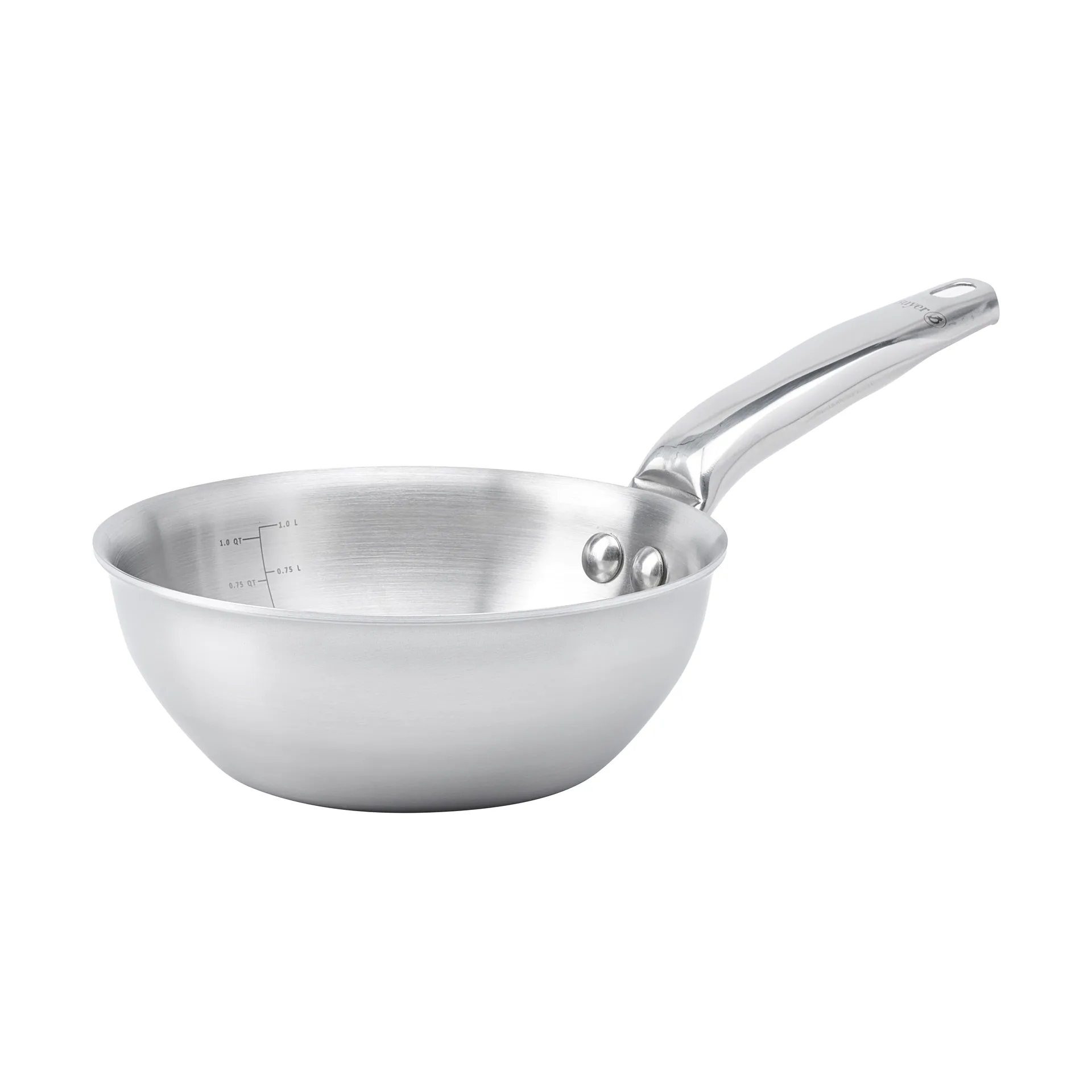 Alchimy patelnia sauté ze stali nierdzewnej, Ø16 cm De Buyer