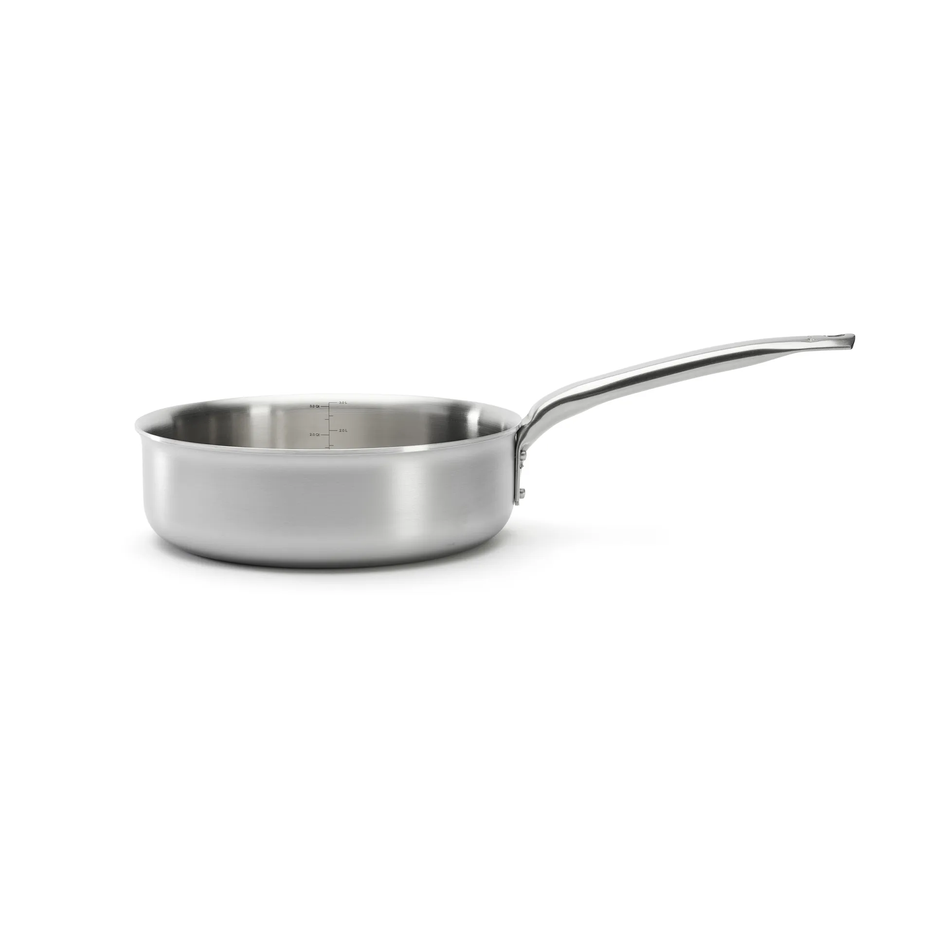 Alchimy patelnia sauté ze stali nierdzewnej, Ø24 cm De Buyer