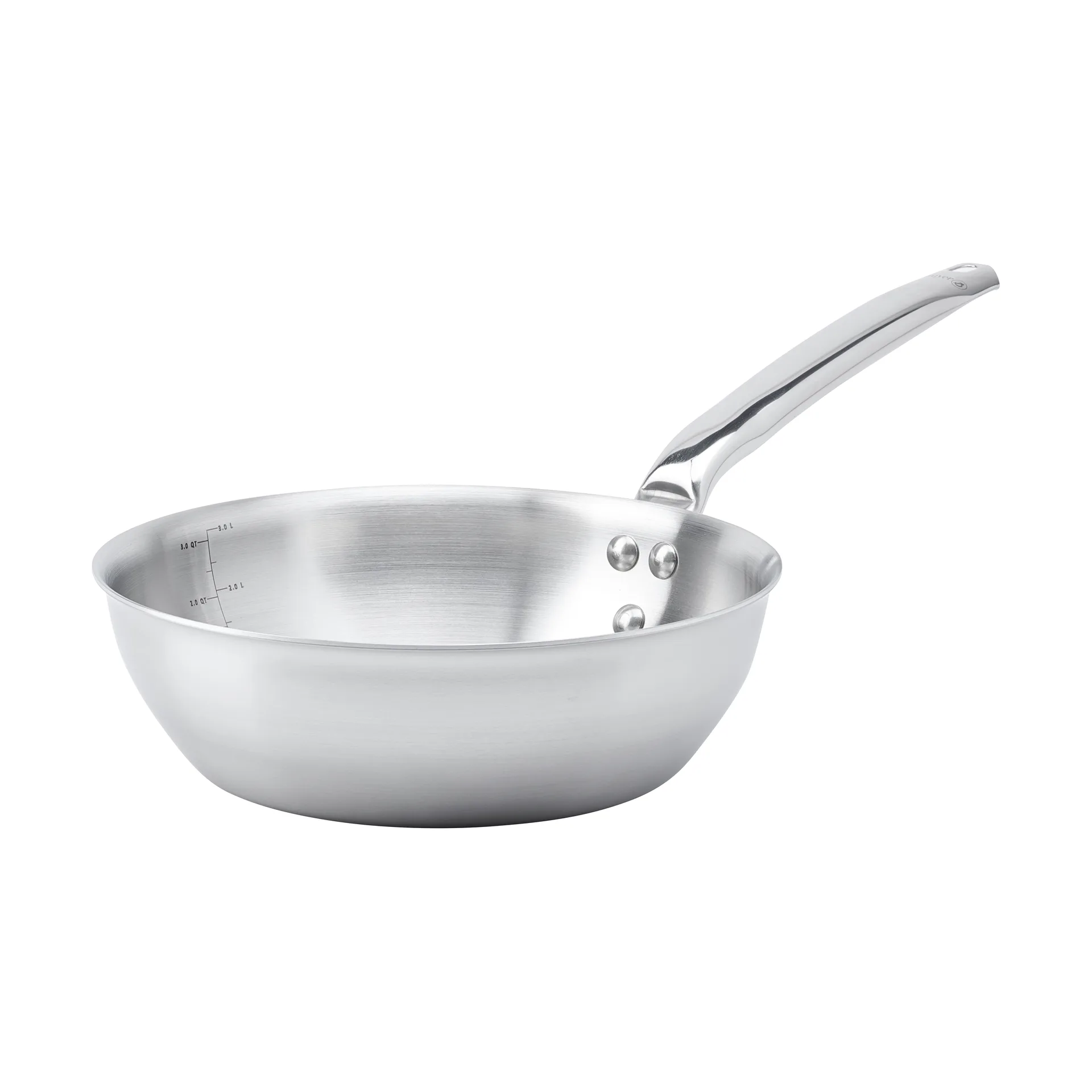 Alchimy patelnia sauté ze stali nierdzewnej, Ø24 cm De Buyer
