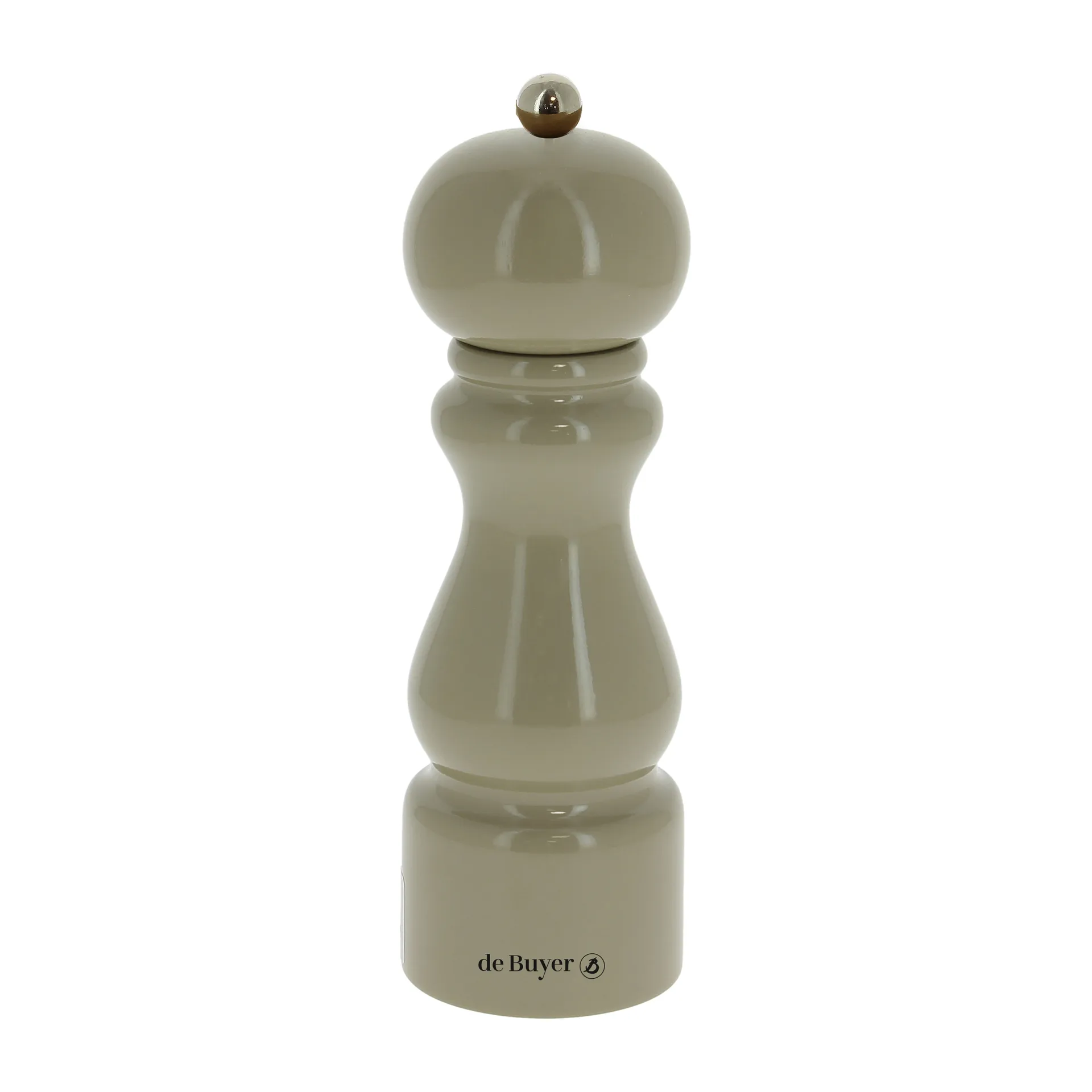 Ceramiczny młynek do soli i pieprzu Rumba 20 cm , Greige-blank De Buyer