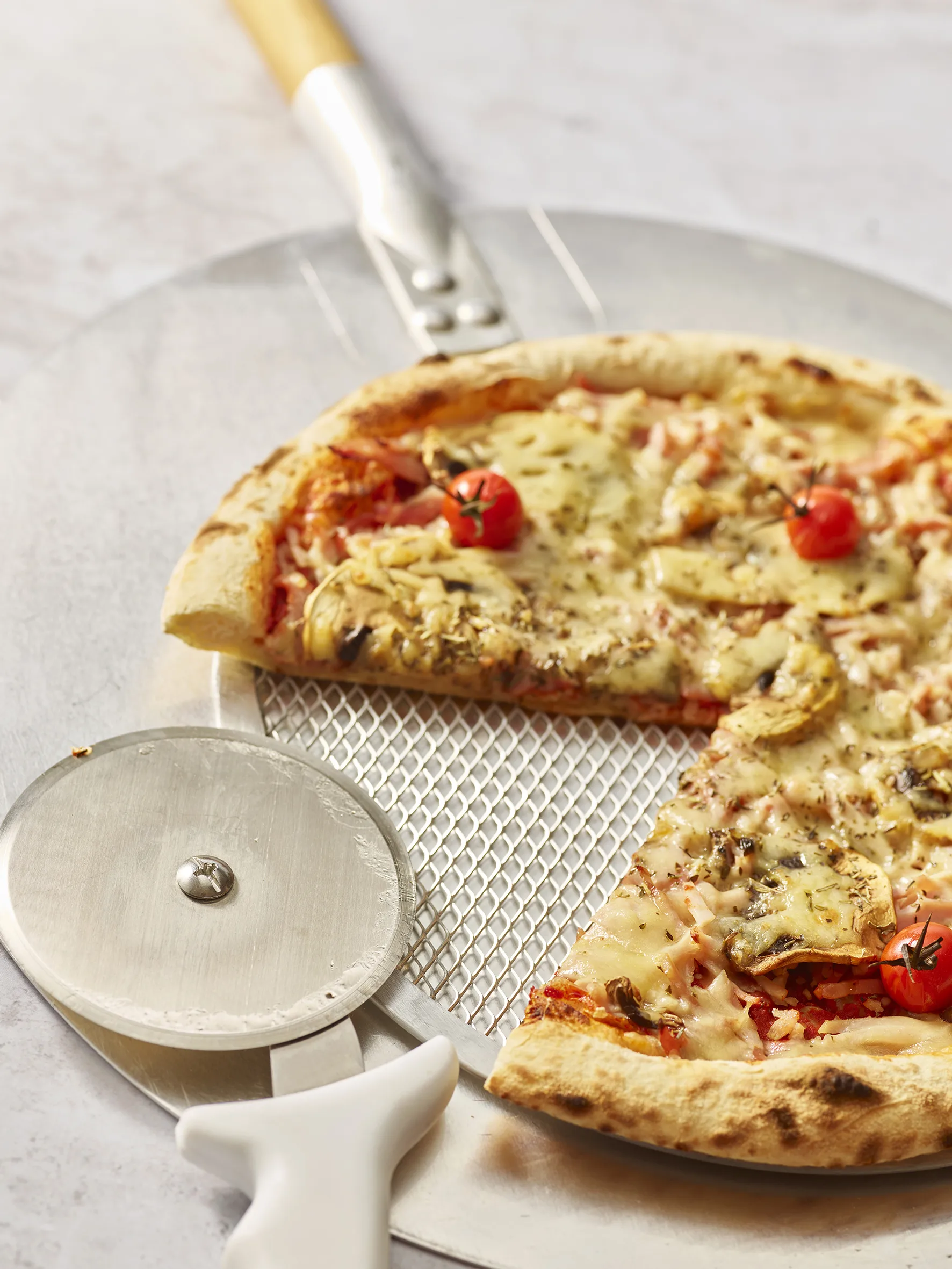 De Buyer aluminiowa kratka do pizzy, Ø31 cm De Buyer