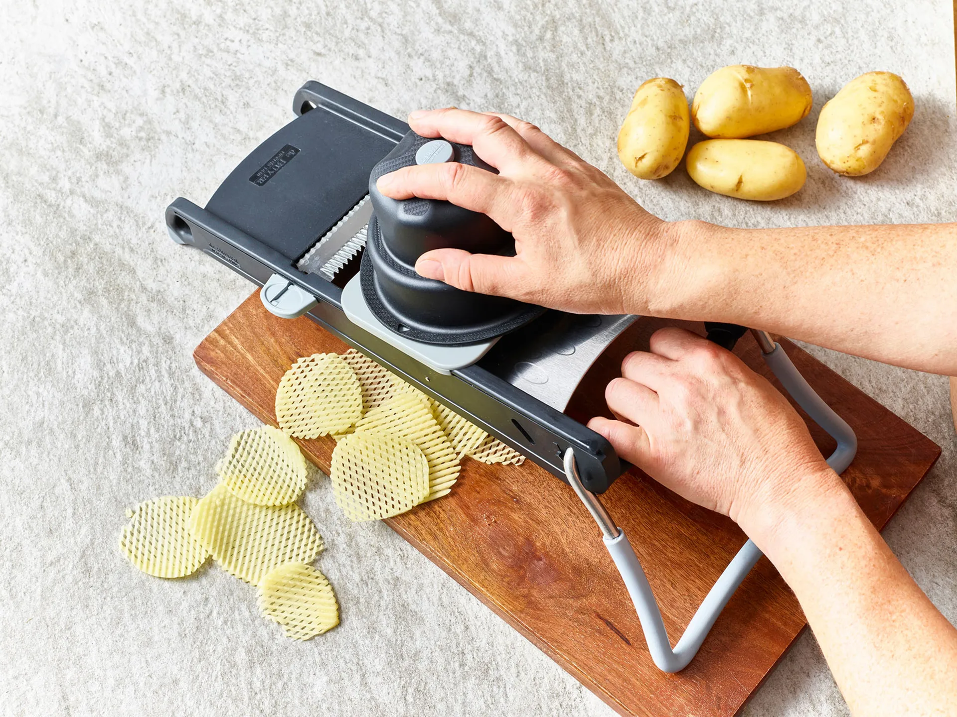 De Buyer Swing Plus mandolin, Czarny De Buyer