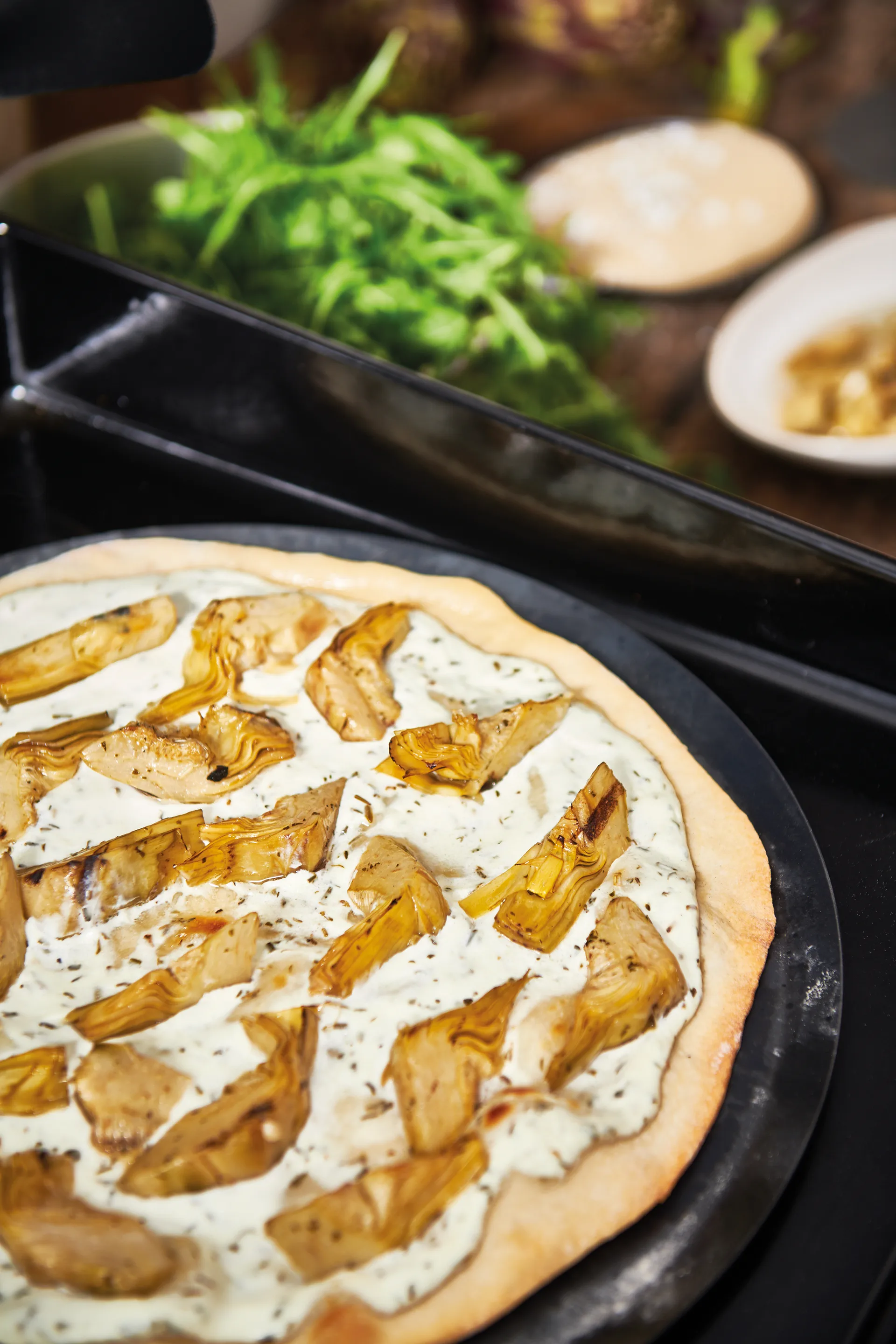 De Buyer talerz do pizzy ze stali węglowej, Ø32 cm De Buyer