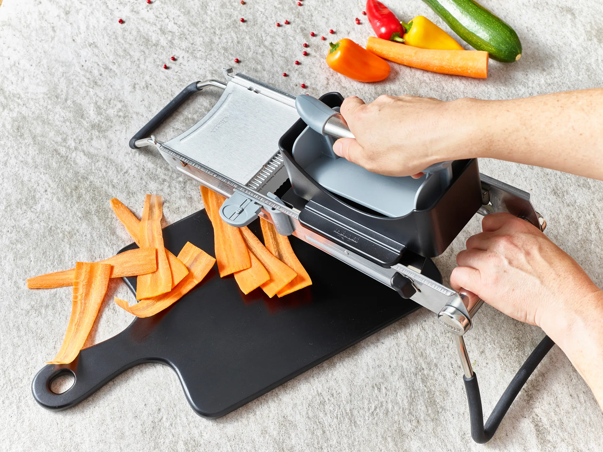 Dodatek do krajalnicy Revolution 2pusher, Czarny De Buyer