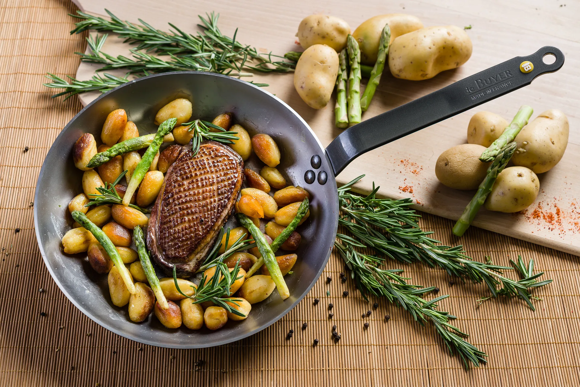 Patelnia Mineral B, 26 cm De Buyer