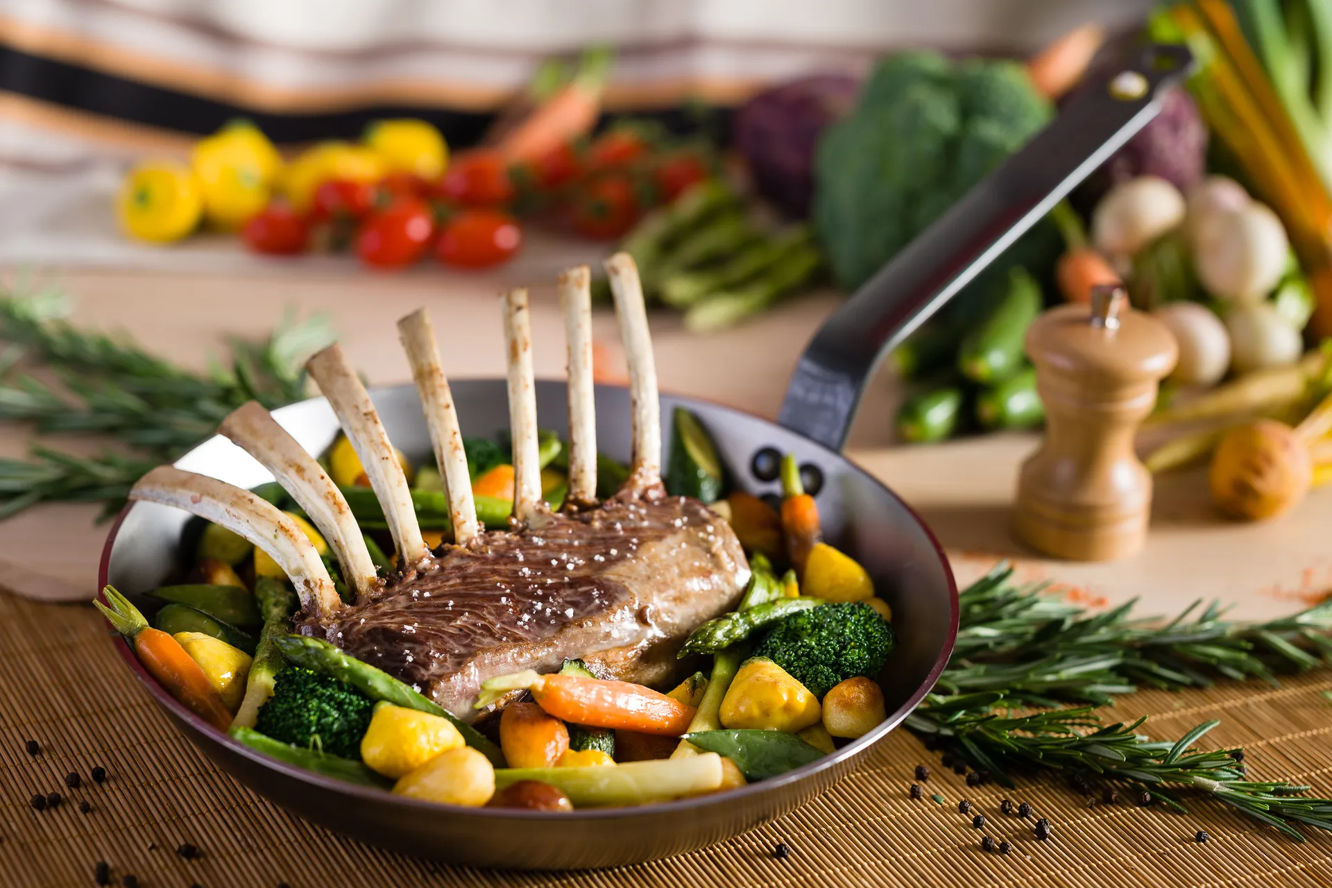 Patelnia Mineral B, 36 cm De Buyer