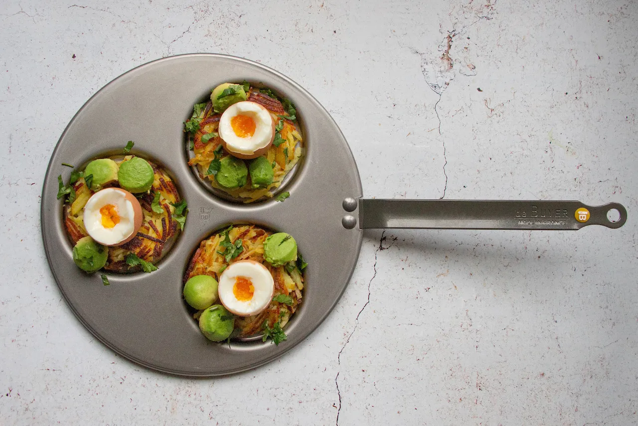 Patelnia na placki Mineral B, 27 cm De Buyer