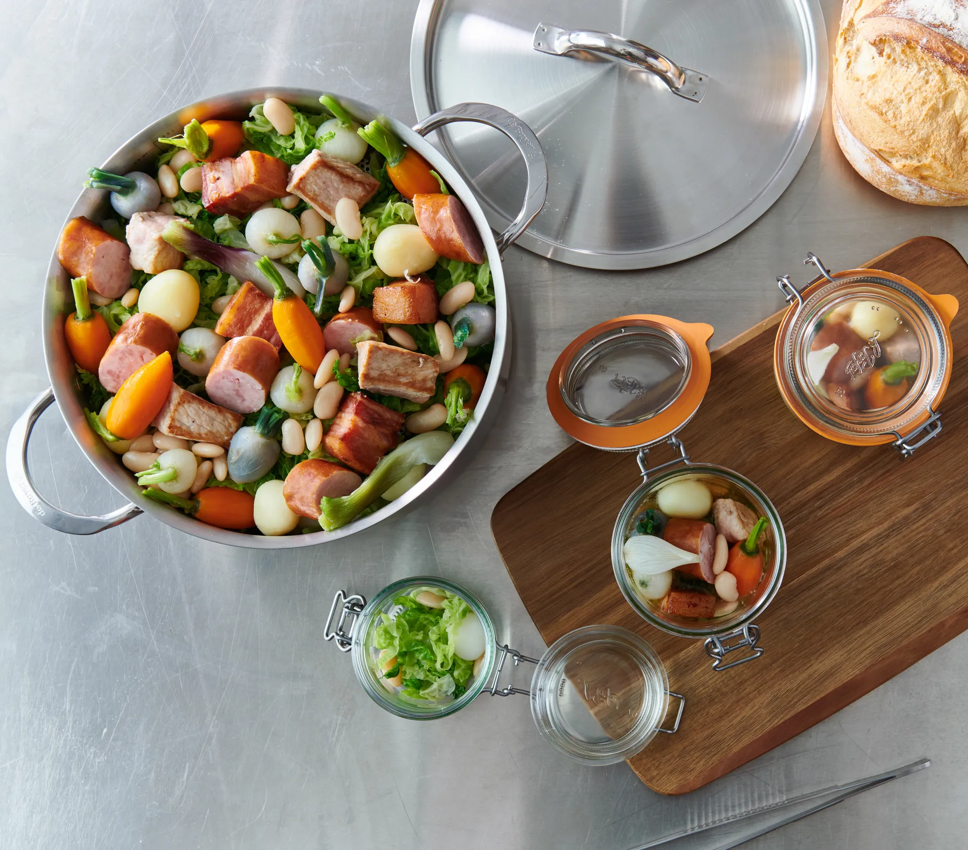 Patelnia ze stali nierdzewnej Alchimy rak, Ø24 cm De Buyer