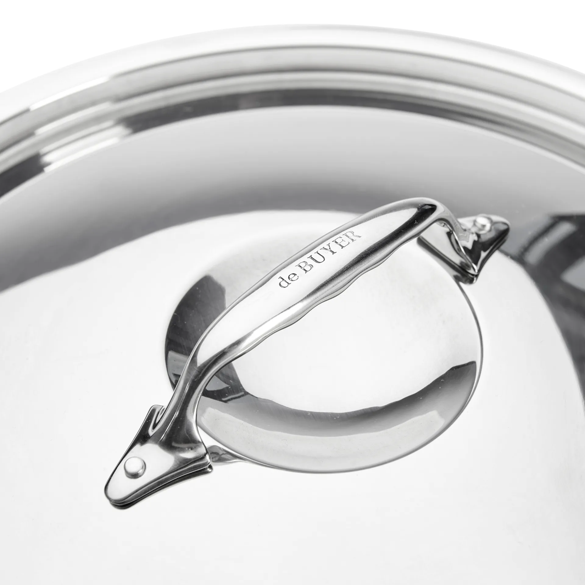 Pokrywka Affinity stal nierdzewna, 28 cm De Buyer